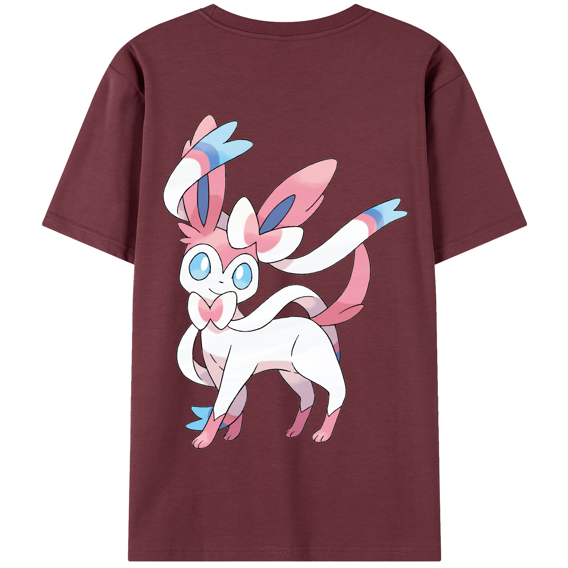 （画像用） ポケットモンスター Pokémon 綿100％半袖Tシャツ（背面プリント）